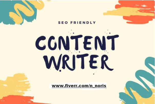 Gig Preview - Do SEO article writing, content writing, and blog writing