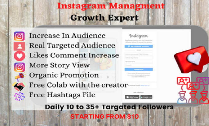 Gig Preview - Do instagram  marketing to boost organic growth followers