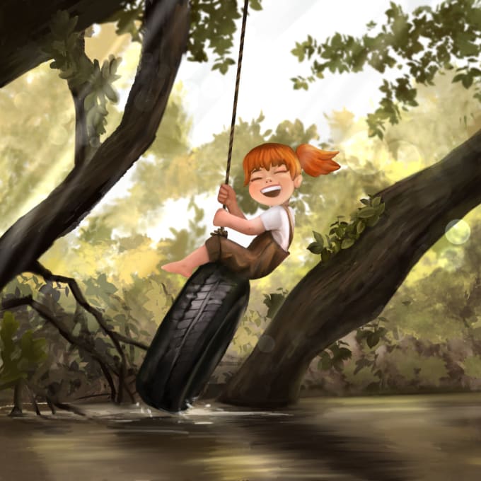 Gig Preview - Create stunning illustrations for childrens