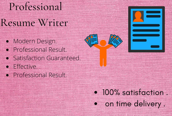 Gig Preview - Provide a professional resume writing service