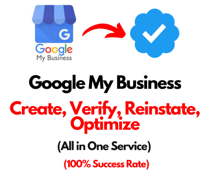 Gig Preview - Create, verify and optimize google my business profile