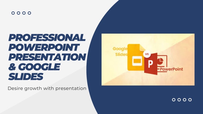 Gig Preview - Design modern google slides, powerpoint presentation