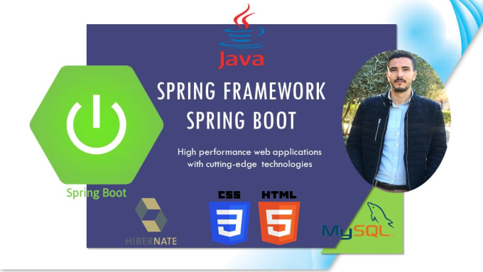 Gig Preview - Create web apps using  spring  framework and spring boot