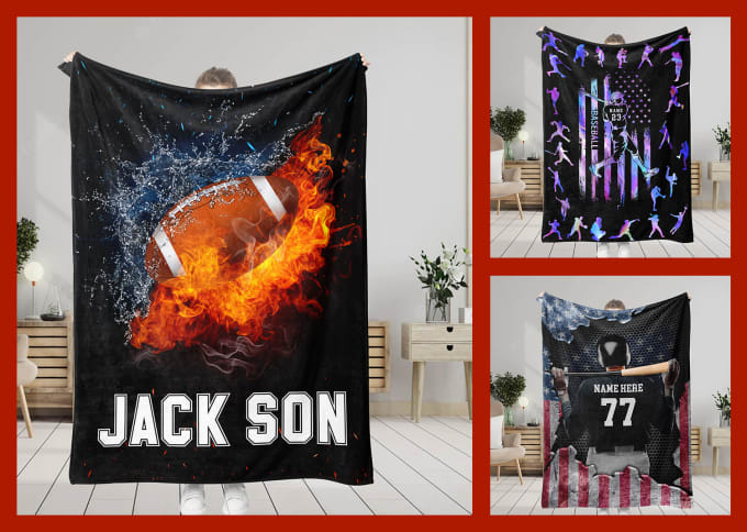 Gig Preview - Design unique and high quality fleece blankets