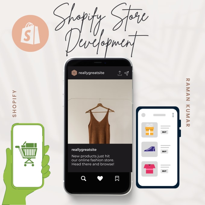 Bestseller - create a professional shopify store for your business that sells