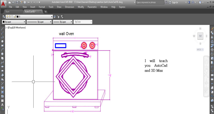 Gig Preview - Teach  you  autocad and 3dmax online