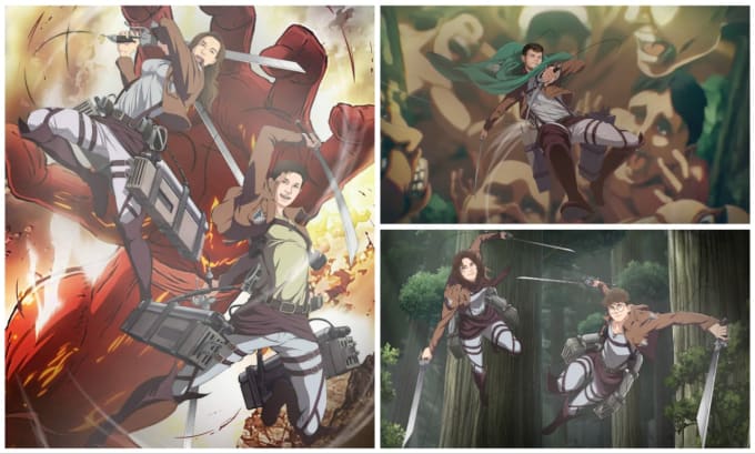 Bestseller - draw you in attack on titan anime style