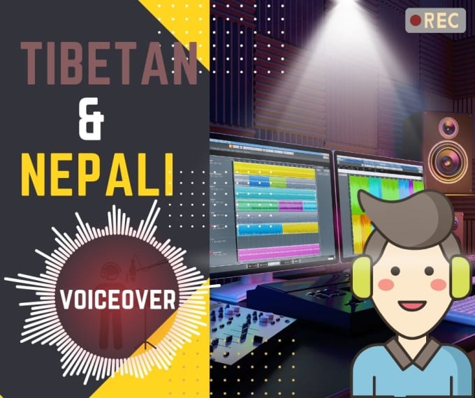 Gig Preview - Do tibetan and nepali male voiceover