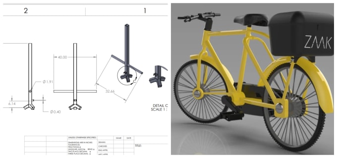 Gig Preview - Do fast stunning 3d modeling on solidworks