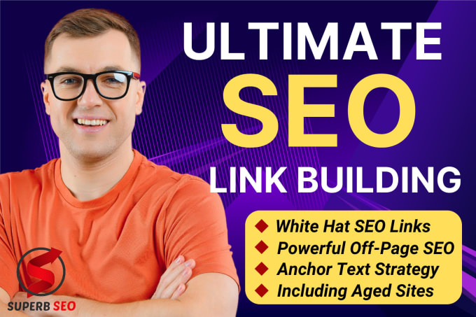 Gig Preview - Our agency will build SEO backlinks high da authority link building service for website ranking