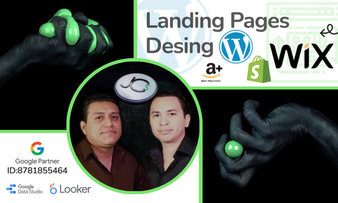 Gig Preview - Design your wordpress landing page