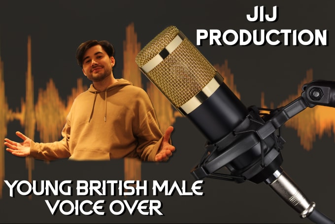 Gig Preview - Record young british male voice over