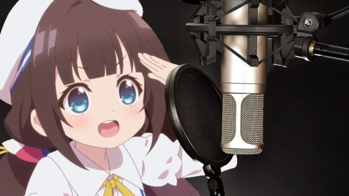 Gig Preview - Say anything with an anime girl voice for you