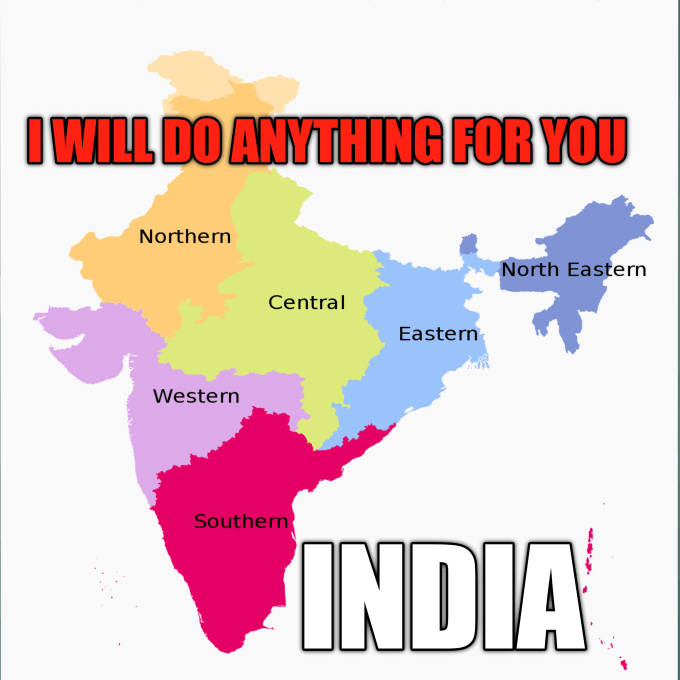 Gig Preview - Do anything for you in india