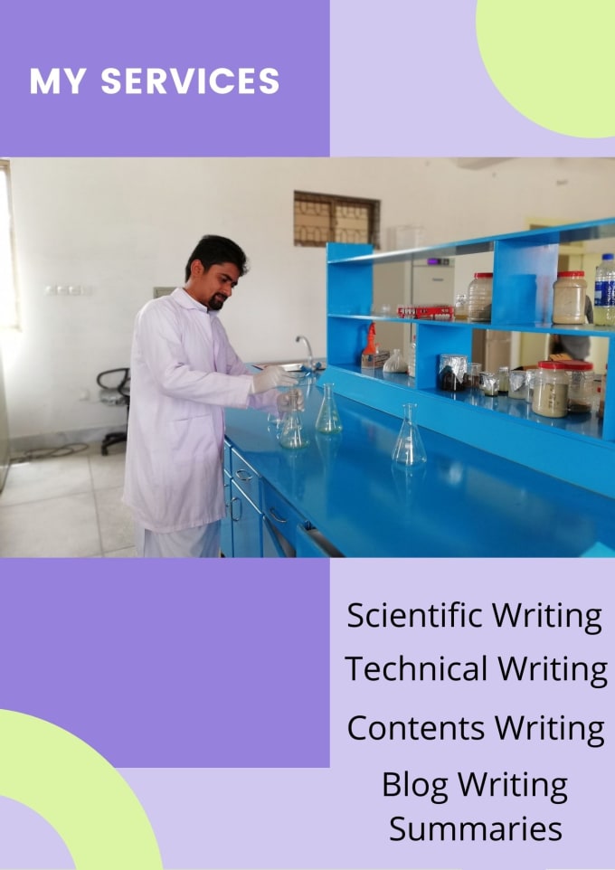 Gig Preview - Do scientific research, technical research writing, article writing