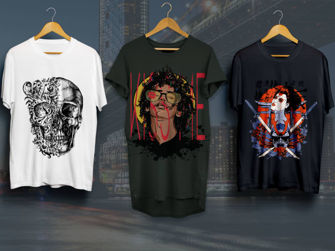 Bestseller - do custom graphic t shirt designs