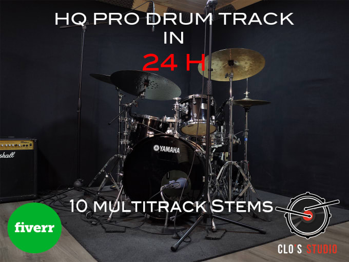 Gig Preview - Be your professional drummer recording acoustic drum tracks