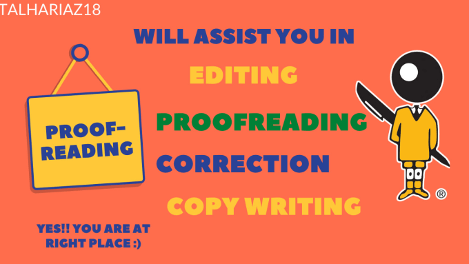 Gig Preview - Do remarkable proofreading and editing services