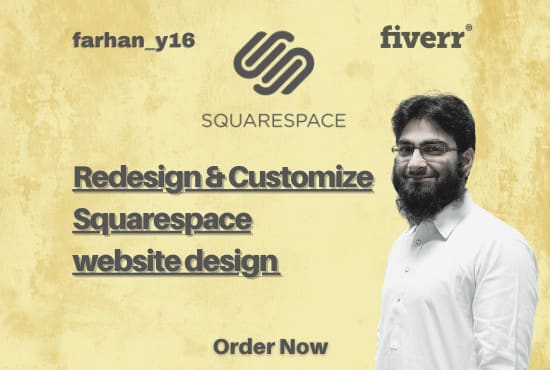 Gig Preview - Redesign and customize a professional squarespace website