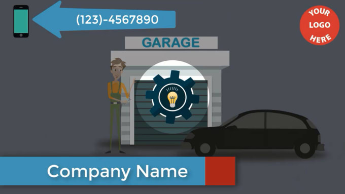 Gig Preview - Make garage door repair installation service promo video