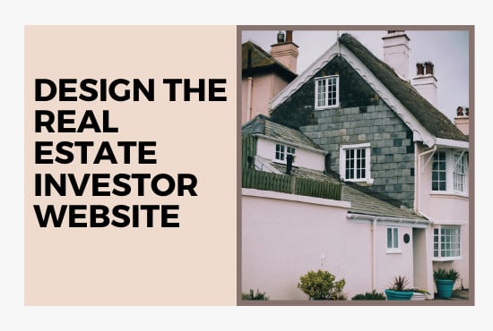 Gig Preview - Design real estate investor website in wordpress