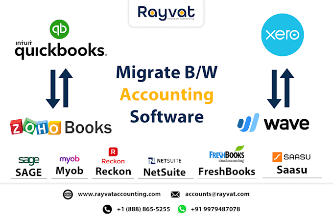 Gig Preview - Do accounting software migration for you