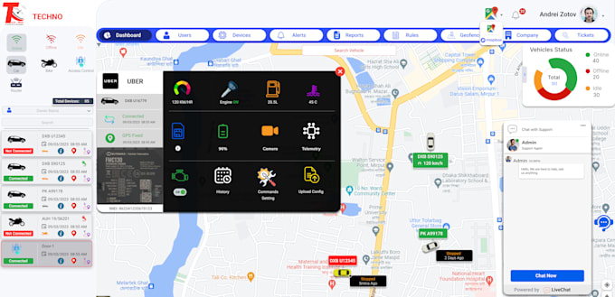 Bestseller - design a fleet management system with gps tracking solution