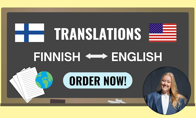 Bestseller - translate any text from finnish to english and vice versa