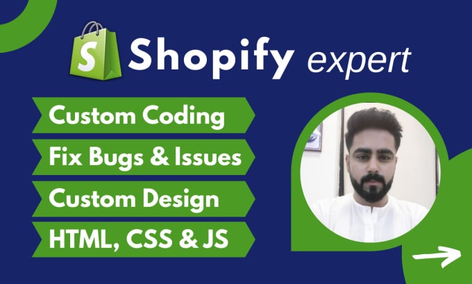 Bestseller - do shopify custom coding and shopify bug fix