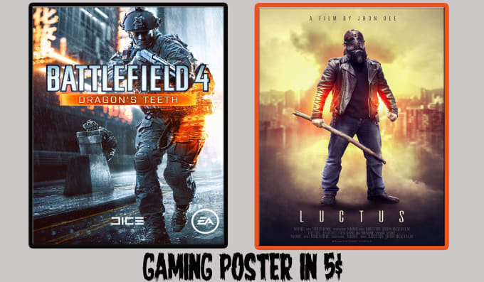 Gig Preview - Design an eye catching gaming flyer or poster for you