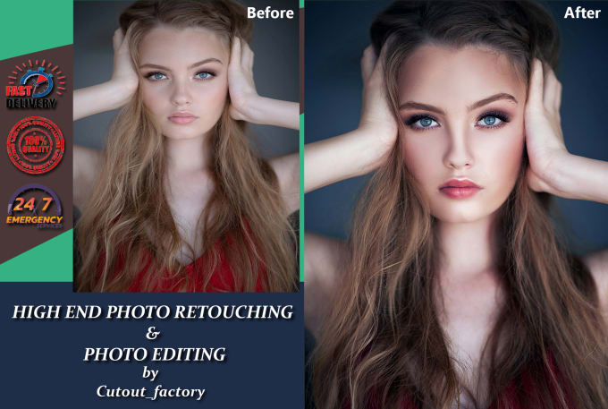 Bestseller - do beauty high end photo retouching portrait photo edit