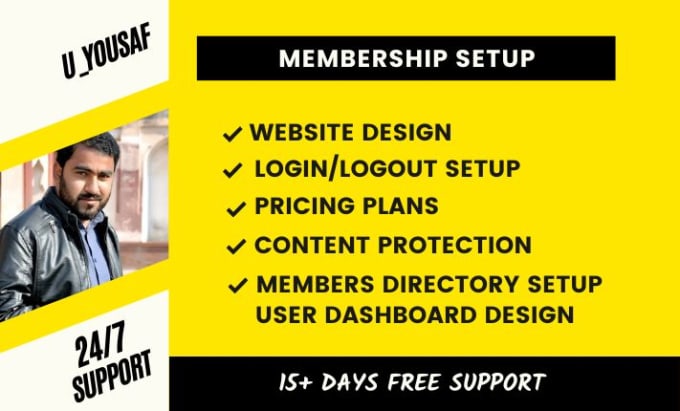 Gig Preview - Setup membership website with memberpress