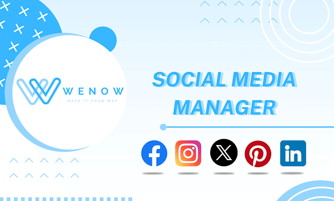 Gig Preview - Be your social media manager and content creator