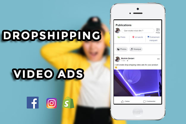 Gig Preview - Make highly converting drop shipping video ads