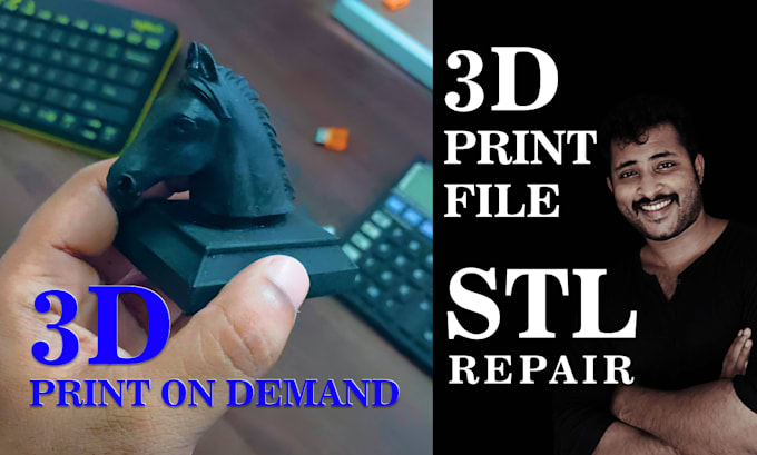 Gig Preview - Do 14k resin 3d printing service for miniatures stl file repair