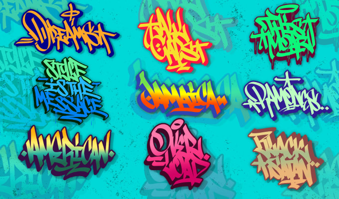 Gig Preview - Make design graffiti tagging style for your logo