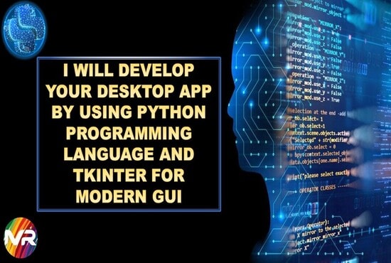 Gig Preview - Develop python desktop app tkinter modern gui pyqt5 sqlite3