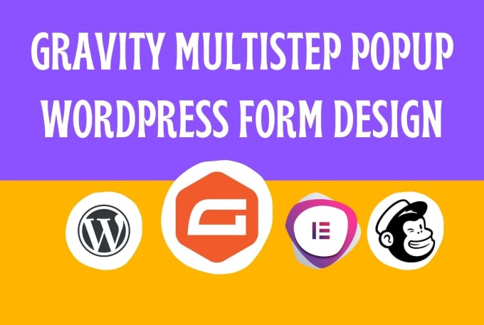 Gig Preview - Create a gravity form contact form wordpress form design