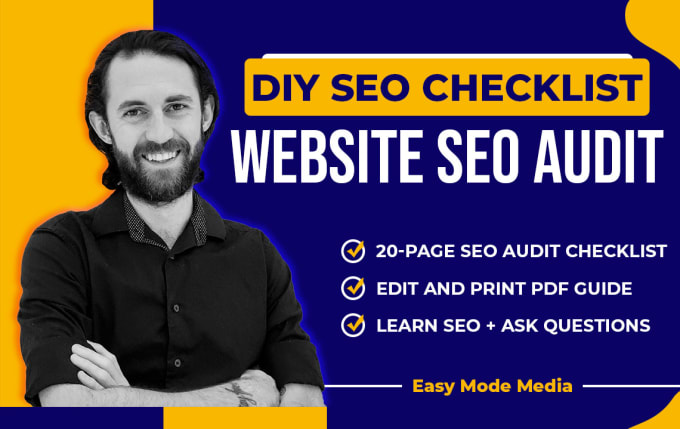 Gig Preview - Give you a comprehensive website audit checklist for SEO