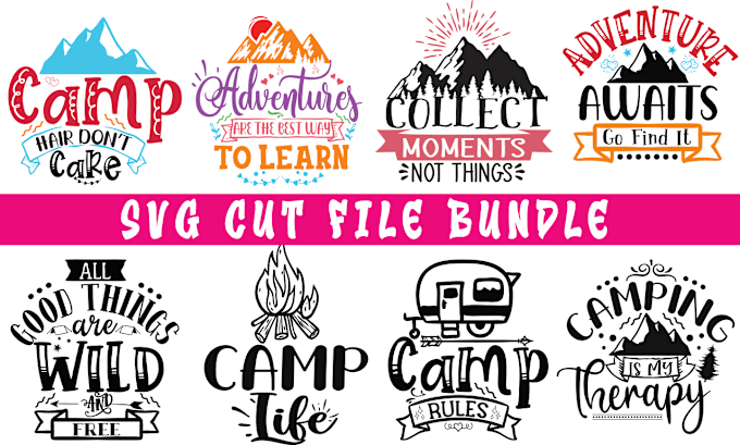 Gig Preview - Make svg cut files design bundle for etsy and others