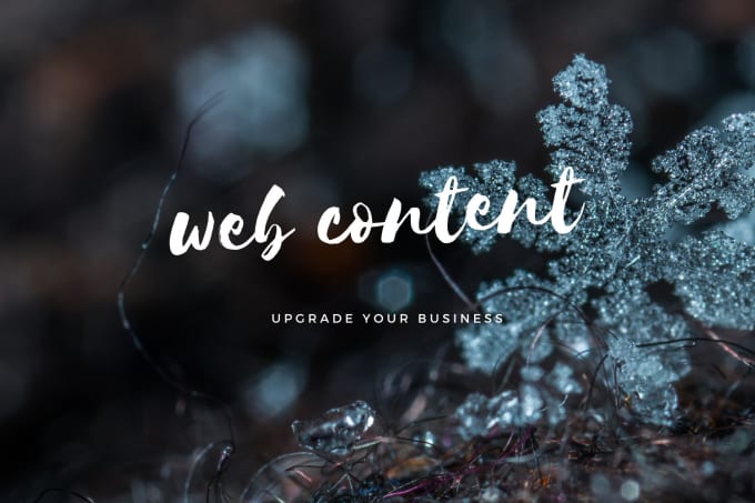 Gig Preview - Write SEO web content for your site