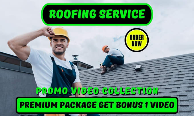 Gig Preview - Do roof repair promo and roofing service video