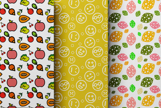 Gig Preview - Design trendy seamless pattern with doodles in 24 hours or less