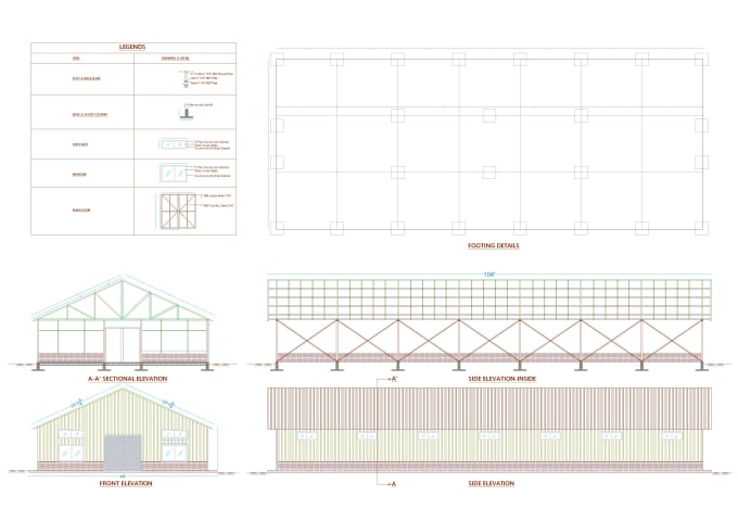 Gig Preview - Do architectural 2d  drawing in autocad