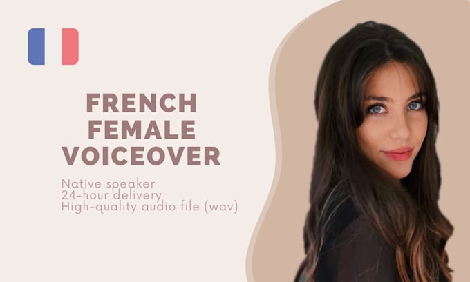 Gig Preview - Record the best french female voice over today