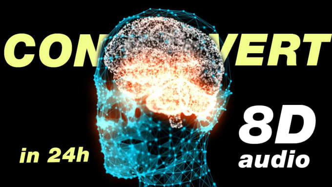 Gig Preview - Convert any audio into 3d binaural and immersive audio