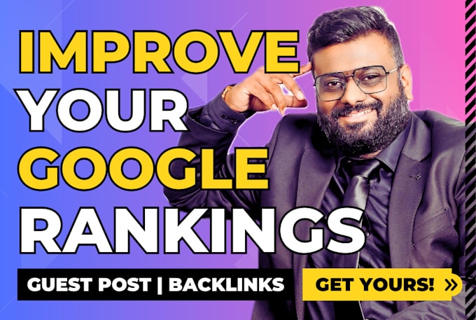 Gig Preview - Increase da high quality seo backlinks and high domain authority guest post