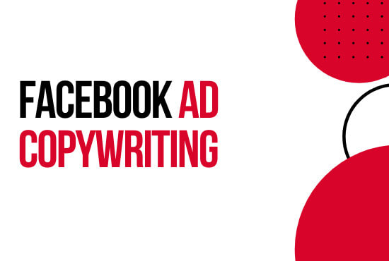 Gig Preview - Do facebook ad copywriting