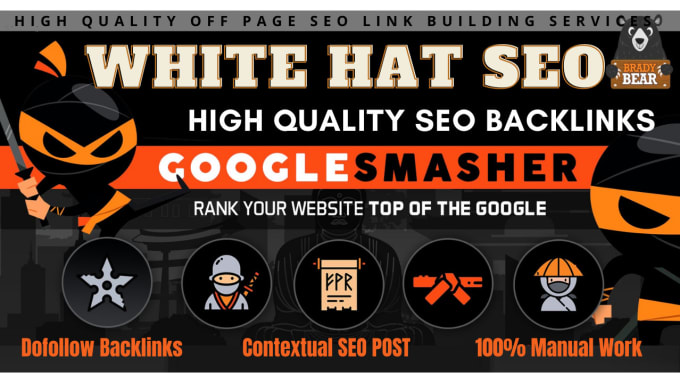 Gig Preview - Provide high quality white hat off page seo dofollow backlinks service