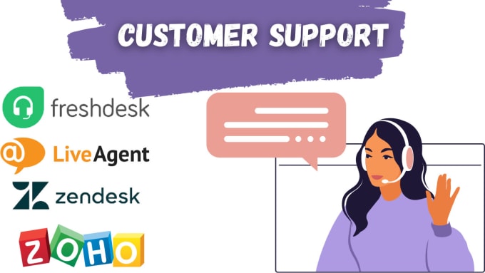 Gig Preview - Provide customer support, customer care and chat support